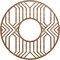 Ekena Millwork Empire Wood Fretwork Pierced Ceiling Medallion, Walnut, 36"OD x 13 1/8"ID x 1/4"T CMWP36X36X0250EPWA - alternate 1
